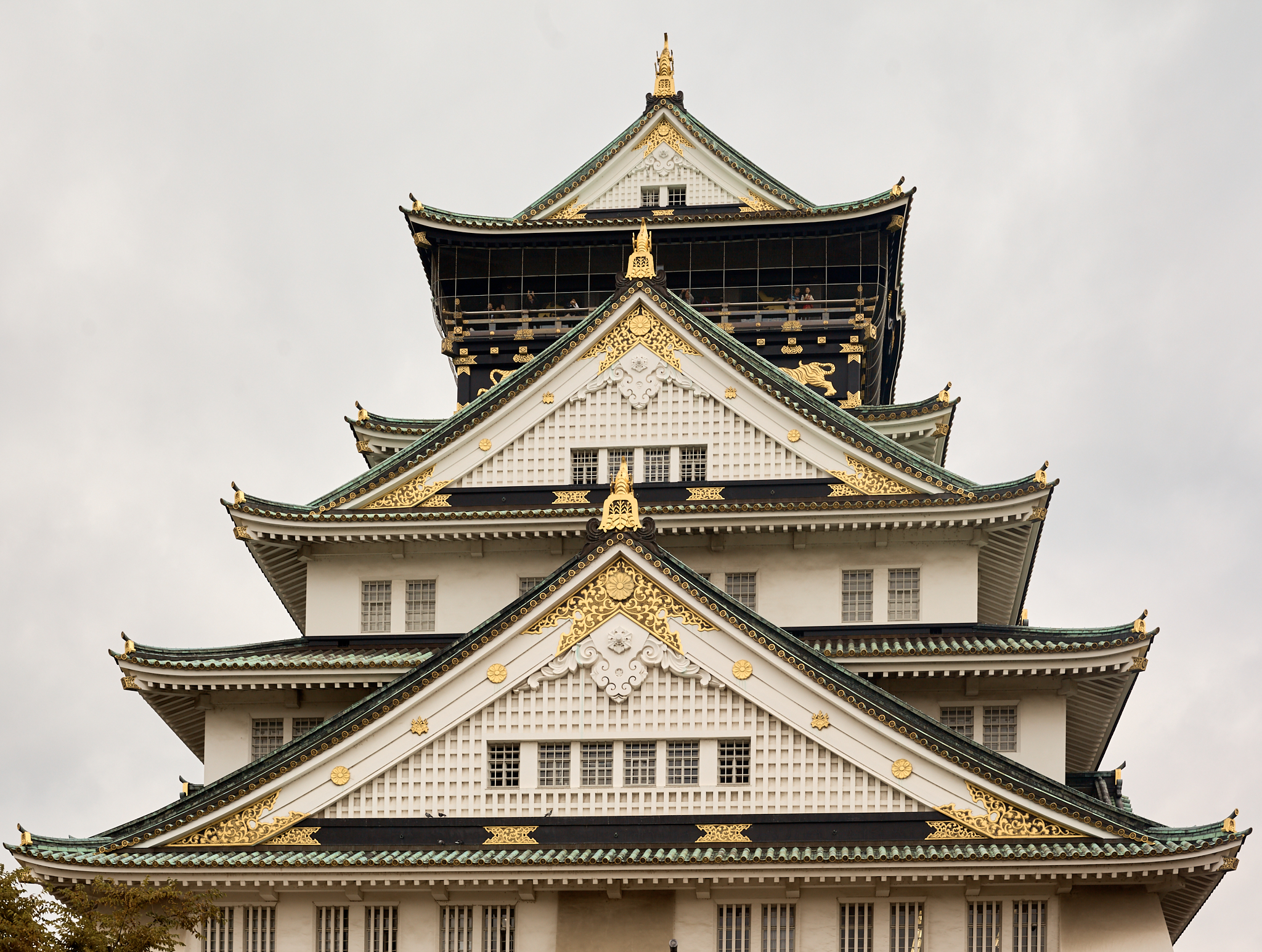 El castillo Edo (江戸城, Edo-jō)